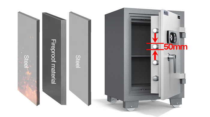 Customized Heavy Cement Fireproof Money Safe Box For Office