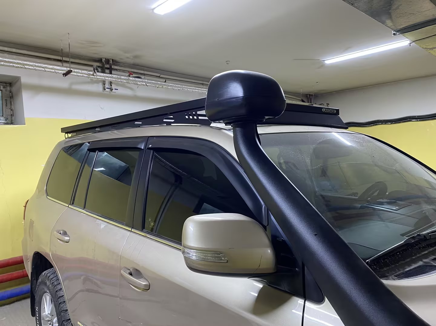 T-Slot Horizontal Slats Car Roof Racks with Powder Coating Tray Style Rack