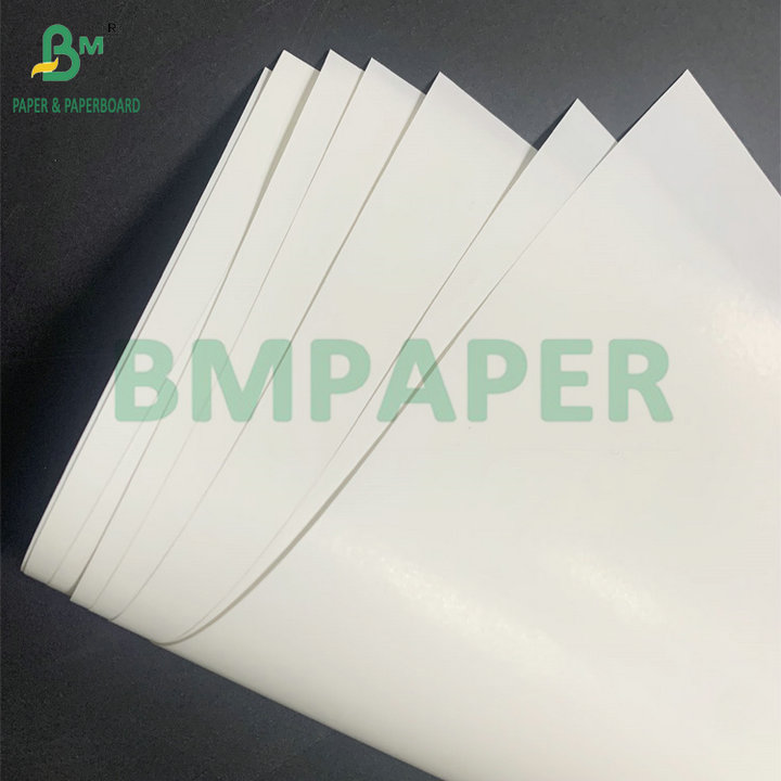 65gsm 70gsm Water Resistant Wet Strength Single Coated Glossy Paper For Beer Bottle Label