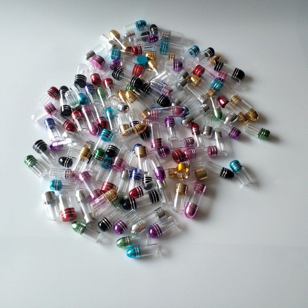 13mm Small Pill Bottles Cylindrical Shape Single Capsule Packaging