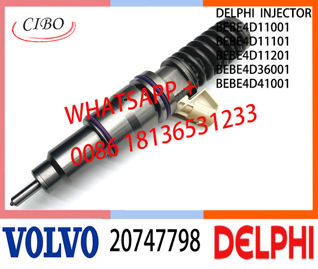Common Rail Fuel Diesel Injector 20747798 BEBE4D11001 BEBE4D11101 BEBE4D11201 E3.18 for VOL (REN-AULTT) MD9 3503