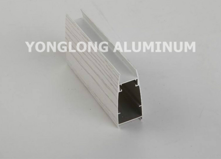 Mechanical Strength Aluminum Curtain Wall Profile Extrusions Rectangle Shape