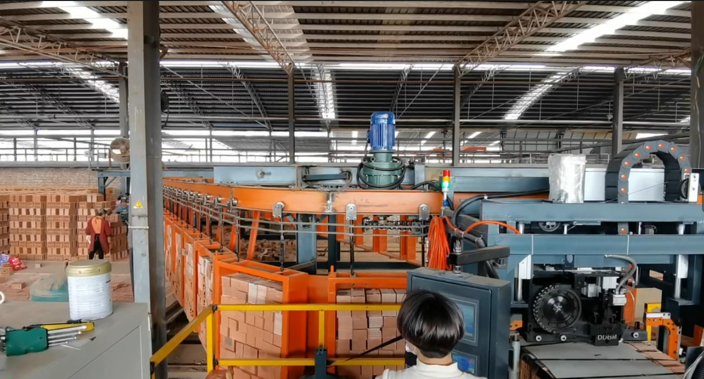 Clay Brick Production Line Automatic Packaging Machine for Packaging Finished Bricks
