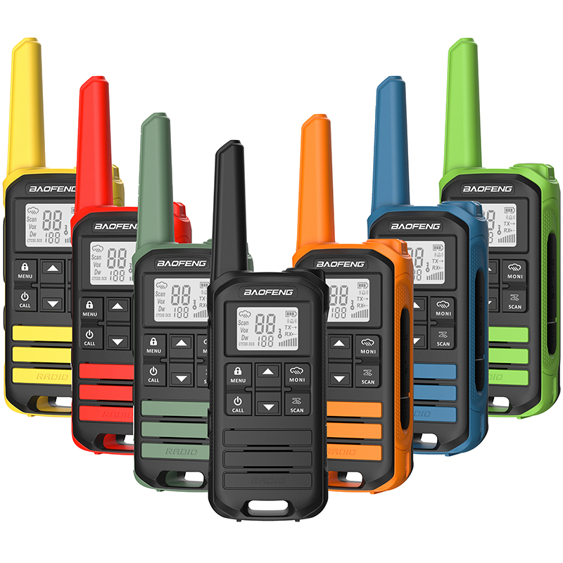 Kids Walkie Talkie Two Ways Radio Toy High Range Fr-22a Series Handheld