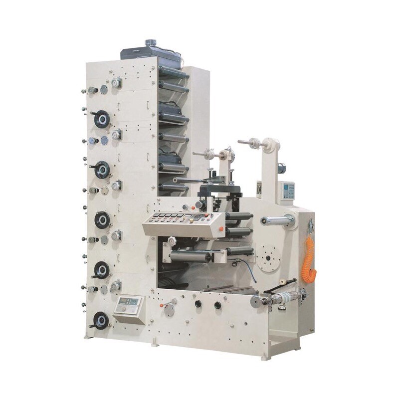 High Speed Flexographic Printing Machine 2 Color 380V 2000*1000*2200MM
