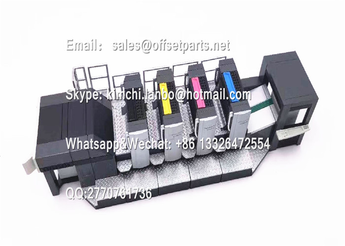 printing machine model 1:500 HD printing machine decoration 8\4\2 color printer 1 pc
