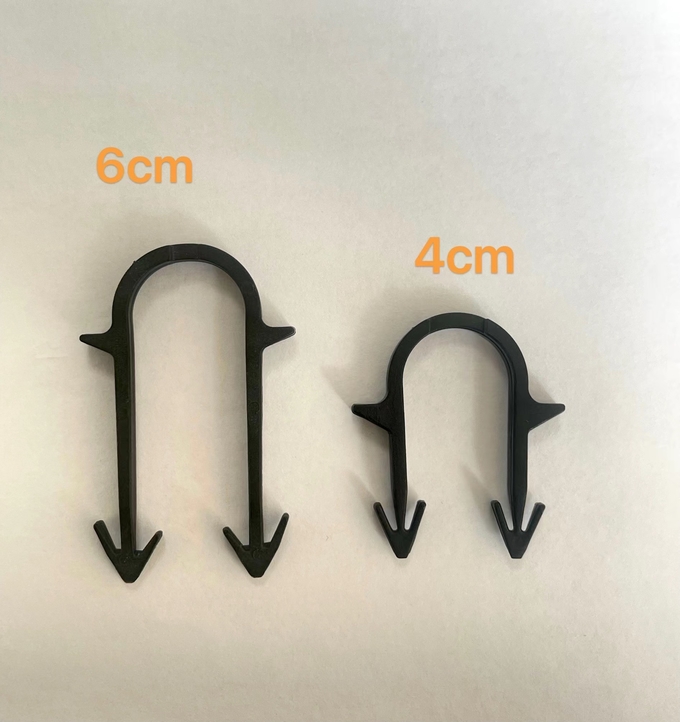 PP Underfloor Heating Tool Pipe Staples Color Customized European Standard