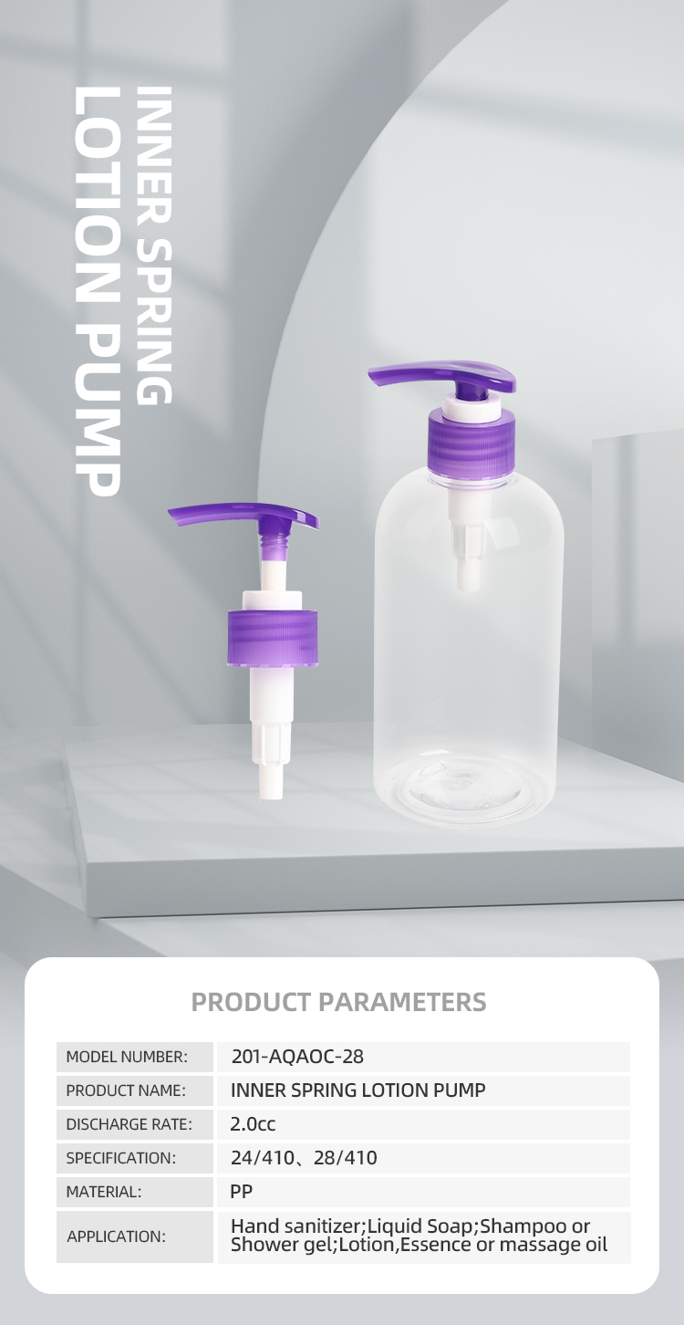 Custom Made Plasitc Lotion Pump For Liquid Soap High Durability