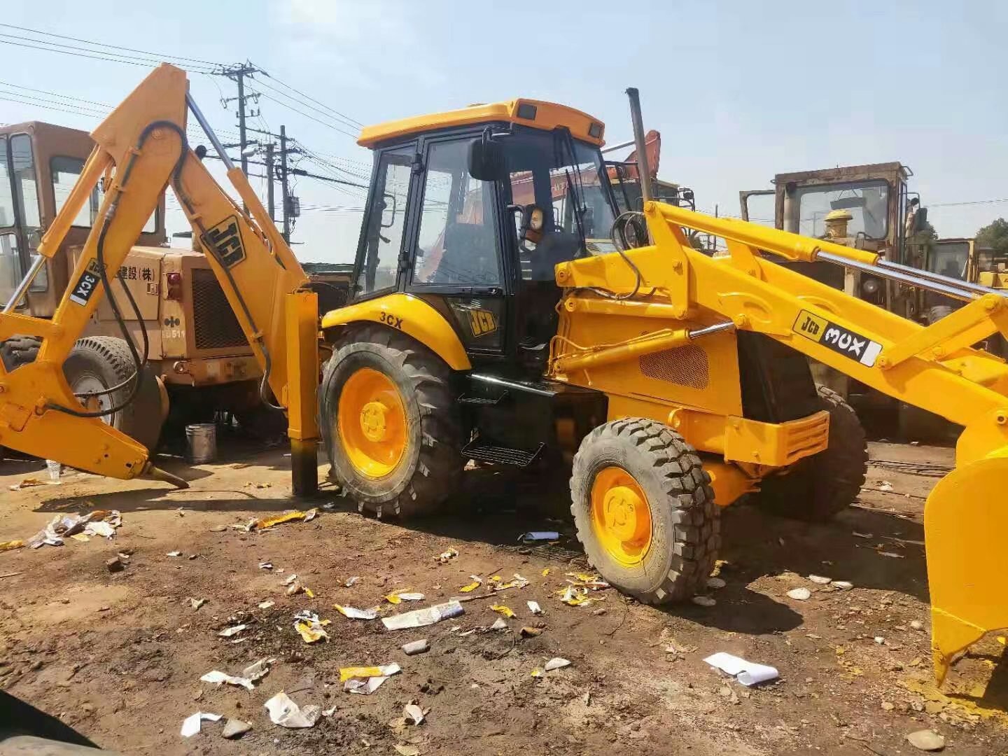 Used JCB 3CX Backhoe Loader In Excellent Condition/Used JCB 3CX Backhoe Loader With Hammer