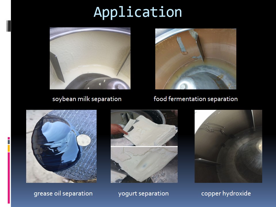 equipment for fish oil Professional flat extraction separator with CE certificate plate centrifuge filter