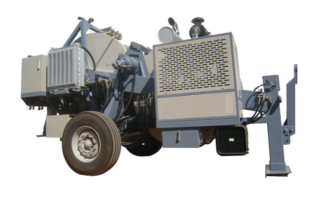 5km/H Conductor Stringing Equipment , Hydraulic Motor Tension Stringing Equipment