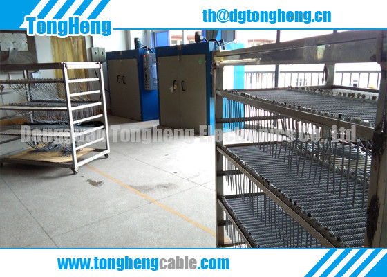 Wear Resistant PUR Polyurethane Sheathed Automation Customized Spring Cable