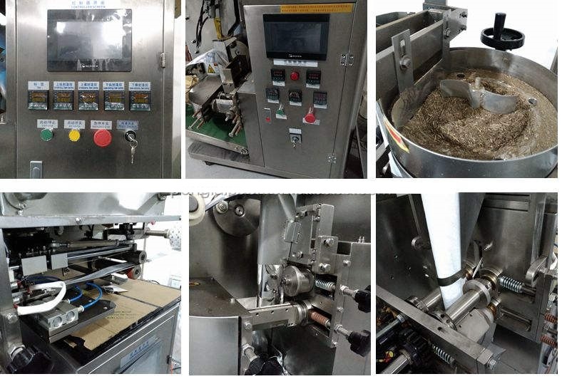 Automatic Tea Bag Packing Machine 40bag/Min Easy To Operate