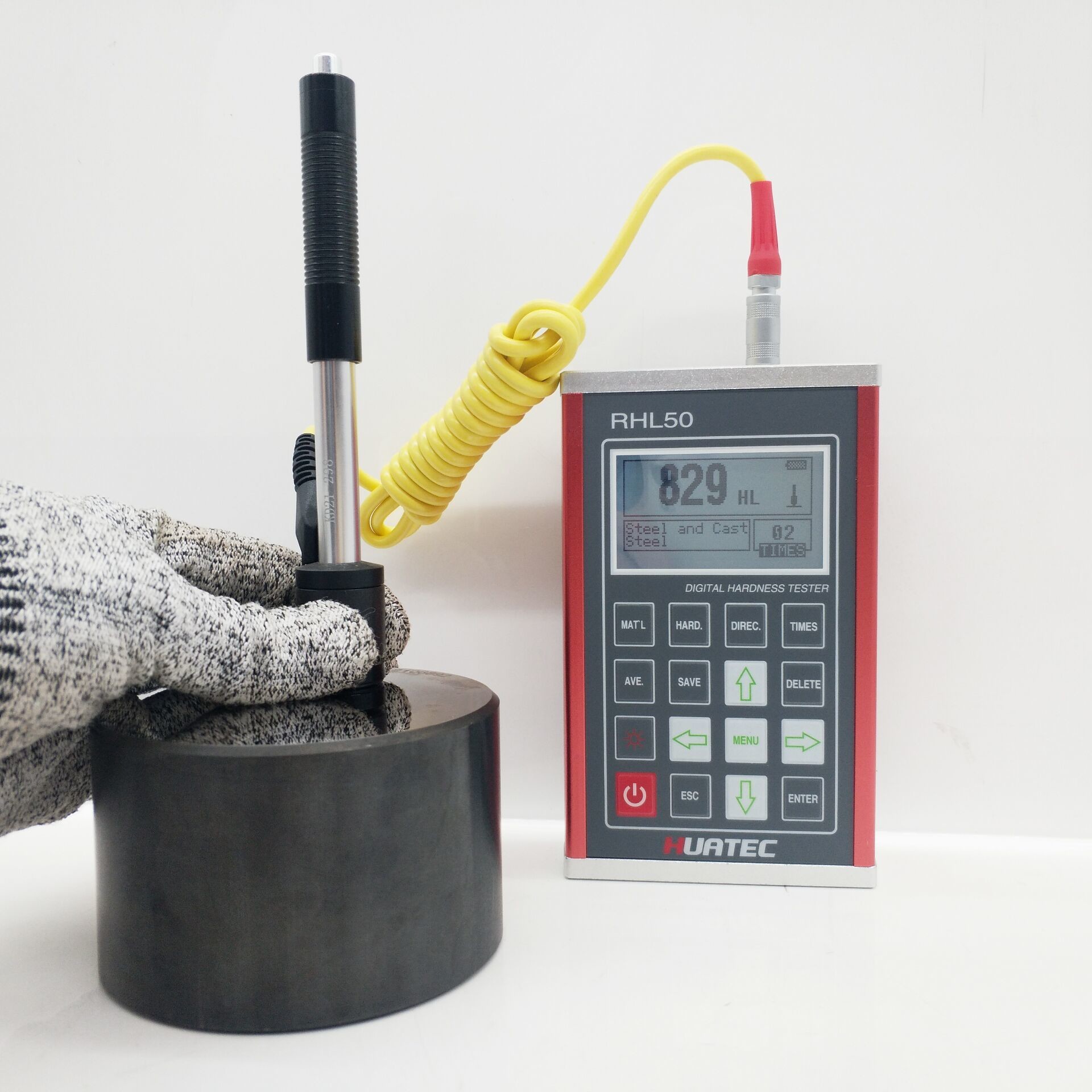 RHL50 LCD Display Backlight Portable Rockwell Hardness Tester