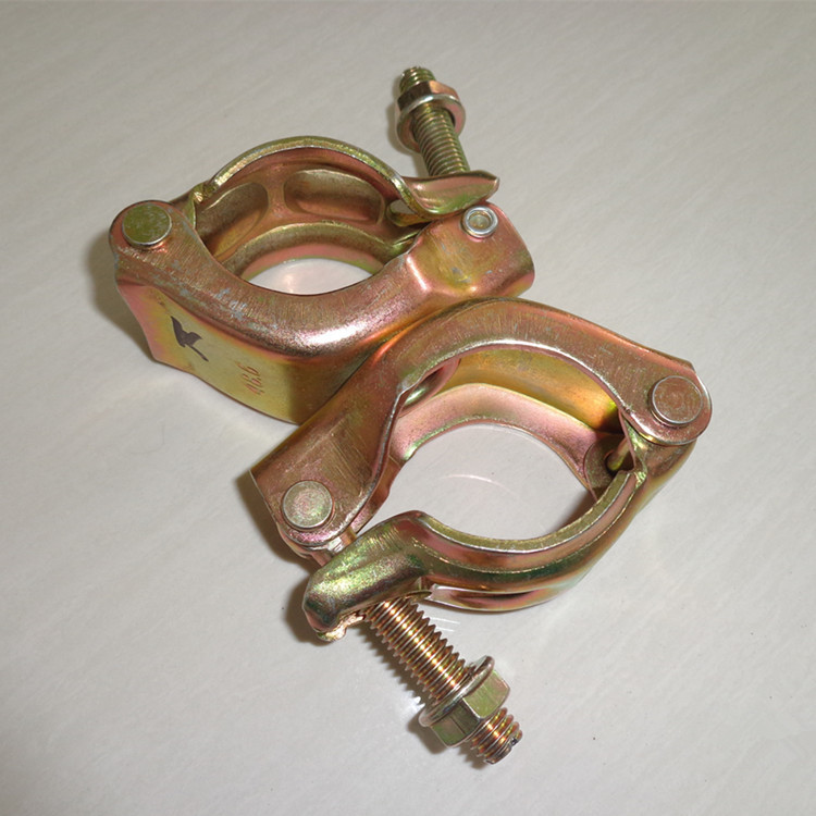 BS1139 Scaffolding Pipe Fixed Pressed Swivel Coupler