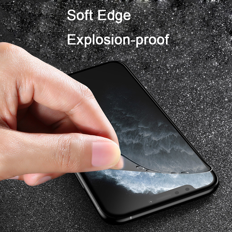 Anti Scratch Mobile Phone Screen Protector Flexible Full Cover 9D Pet Matte Ceramic