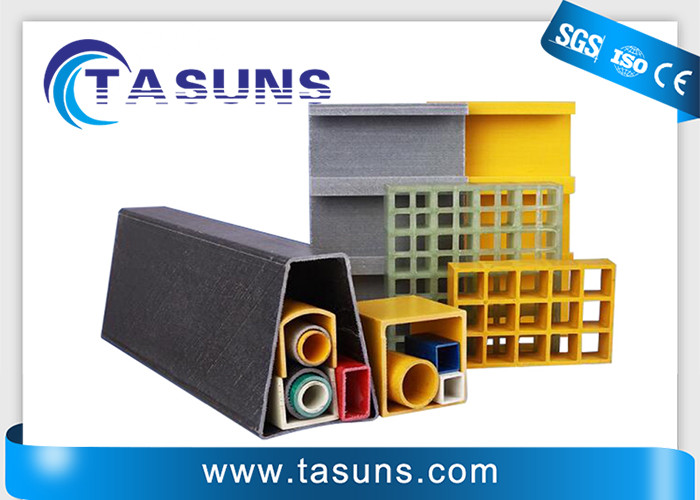 Durable Triangle Shaped Composite Fiberglass Pultrusion Profiles GFRP