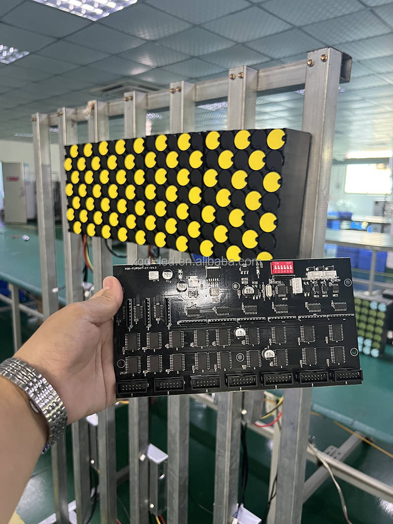 Indoor Digital Flip Dot Module Flip Dot Board 15mm 8X8 Dots