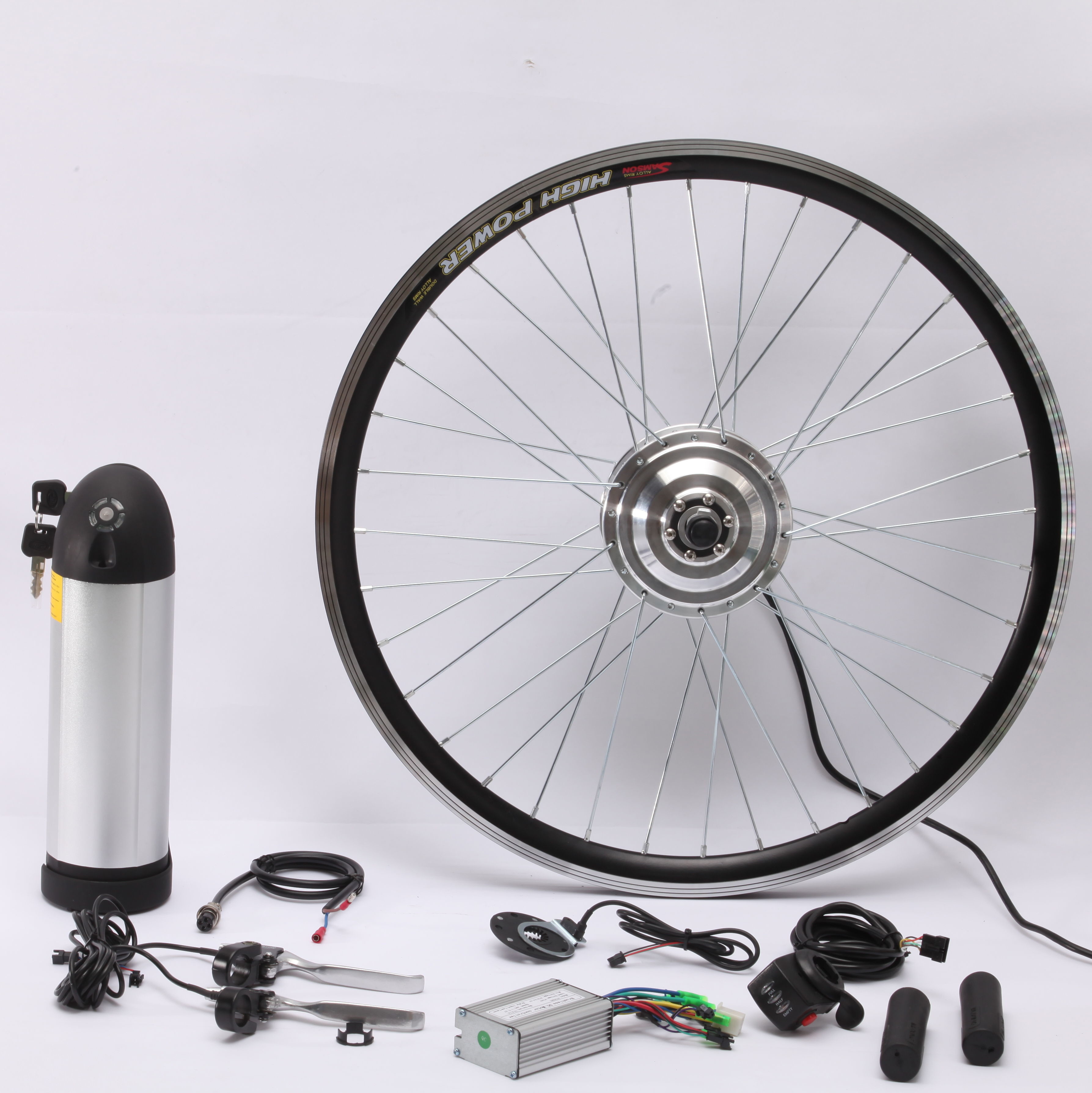 Long range and high torque refitting brushless hub motor conversion kit for Electric Bike