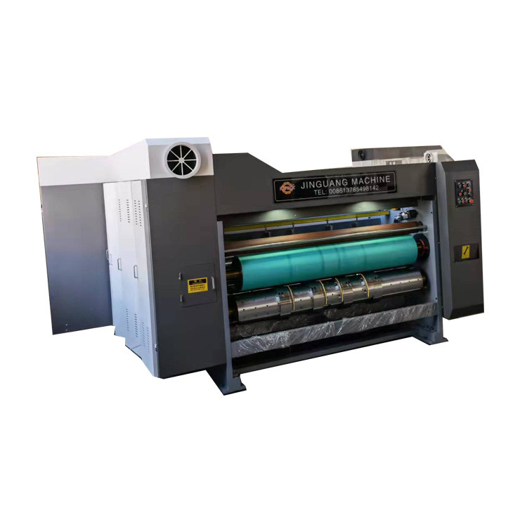 Auto 300mm Corrugated Box Die Cutting Machine Carton Printer Grooving Rotary