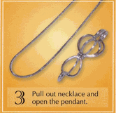 Prefect Jewelry Gift Love Pearl and Wish Pearl Gift Set With Neckalce and Drop Cage Pendant