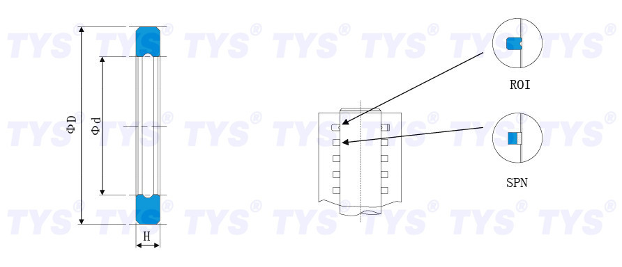 ODM Hydraulic Center Joint Excavator Seals