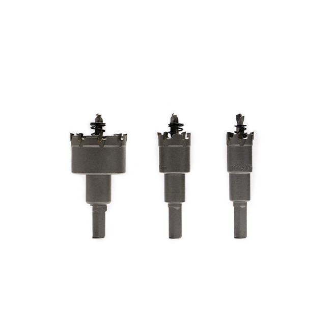 Carbide Triangle Shank Hole Saw Bit Tungsten Carbide Hole Saw For Steel Plate