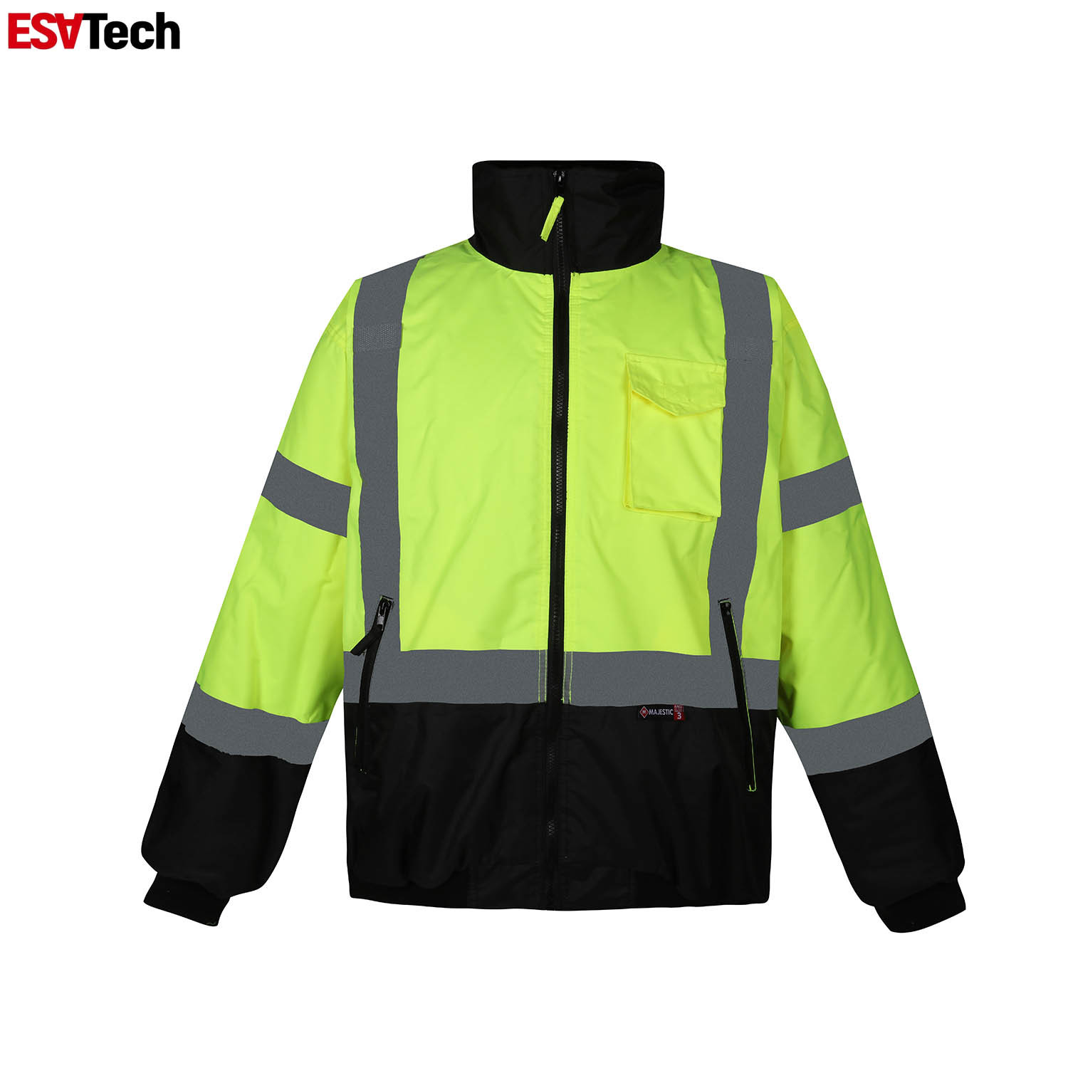 High visibility Reflective tape T/C Backing Outdoor Clothing Safety Wear EN20417