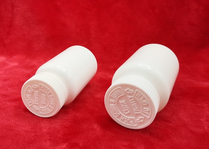 HDPE Materia Hdpe Capsule Bottlel Medicine White 200ml Pharmaceutical Pill Bottles Full Set