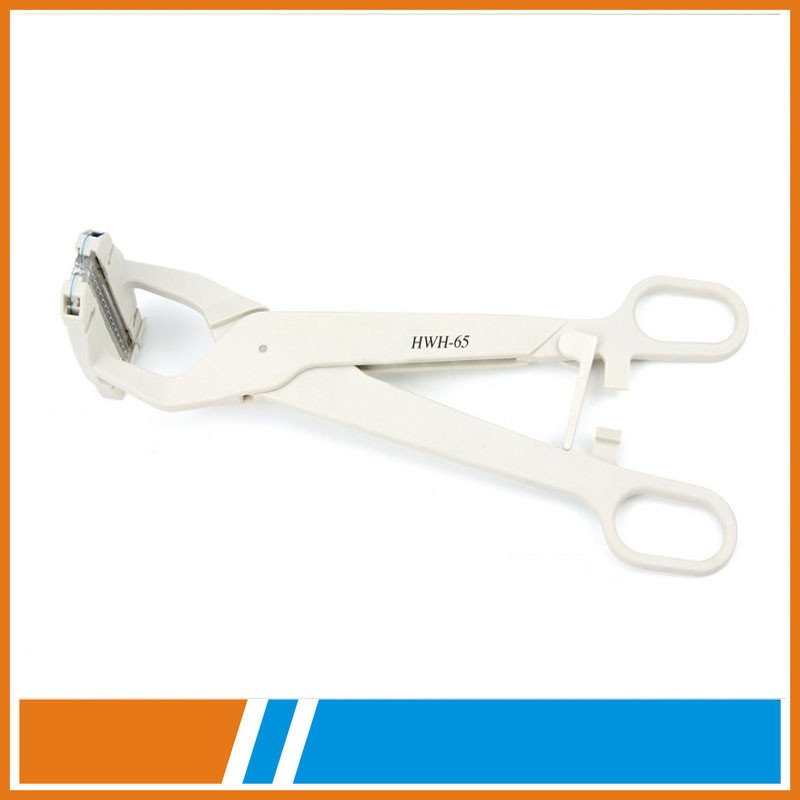 Stainless Steel Hospital 47mm Purse String Clamp Anastomosis