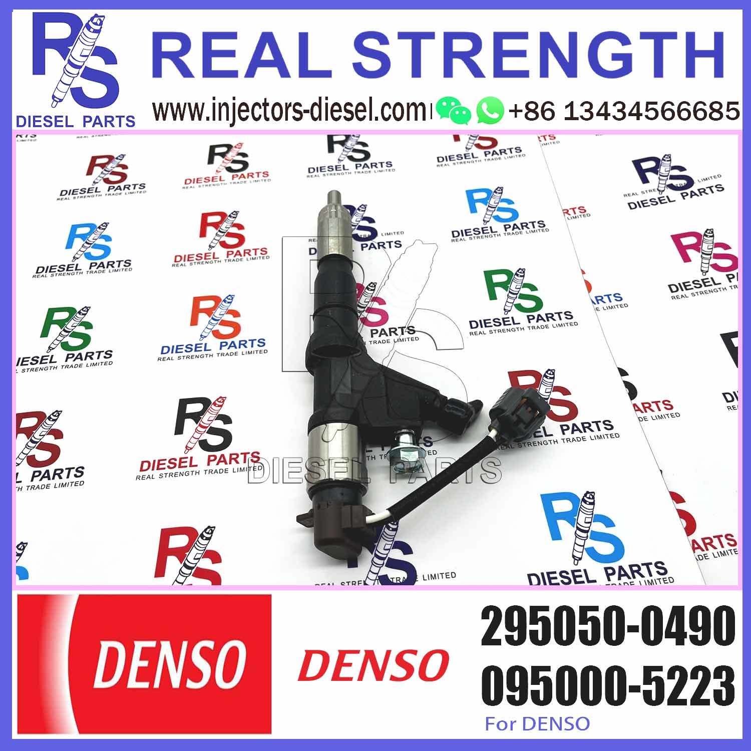 common rail injector 23670-E0220 295050-0490 injector for HINO high quality durable injector nozzle 23670-E0220 295050-0