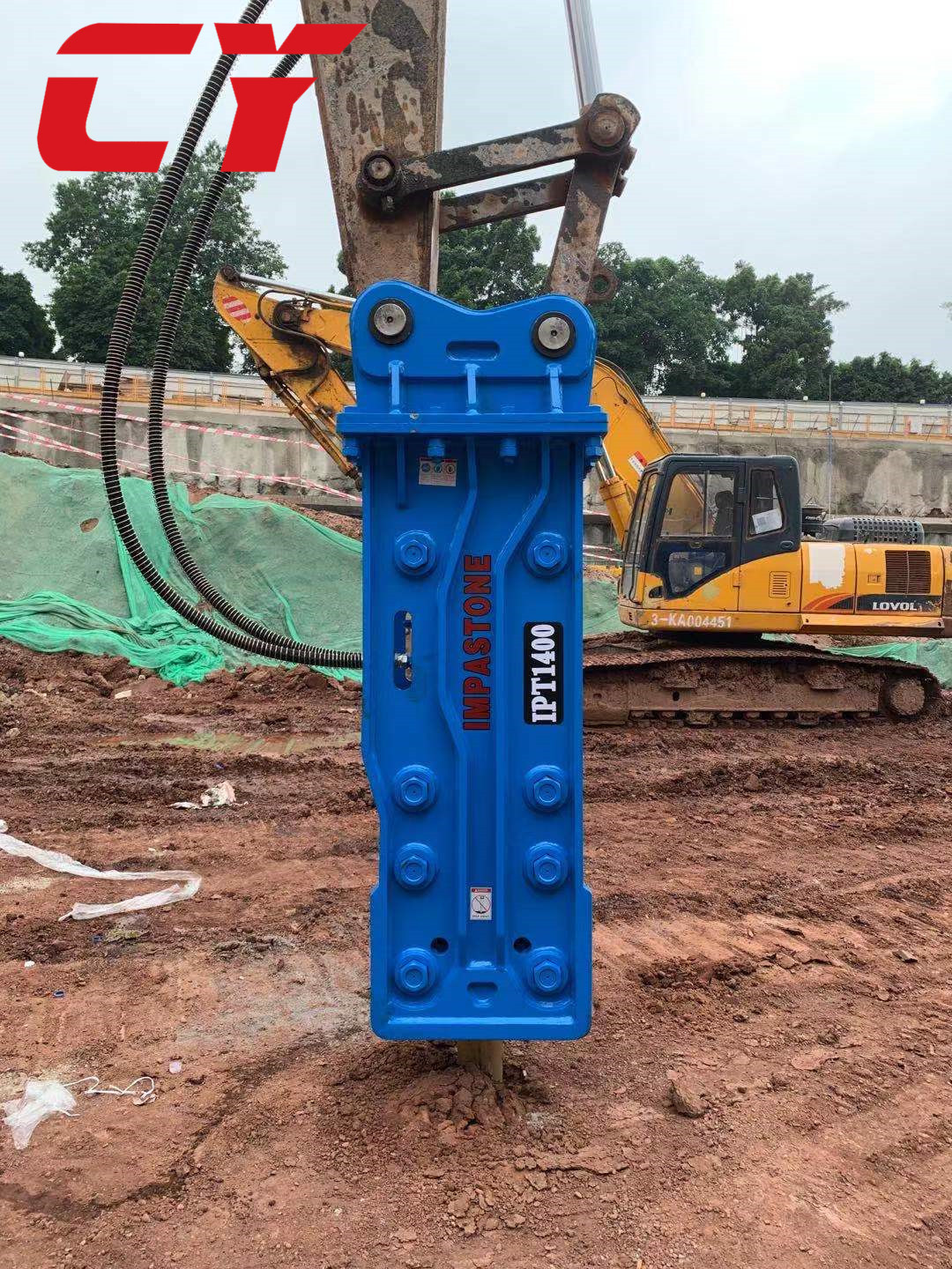 320C SK200 E320 IPT1400 Hammer Chisel Assy Breaker