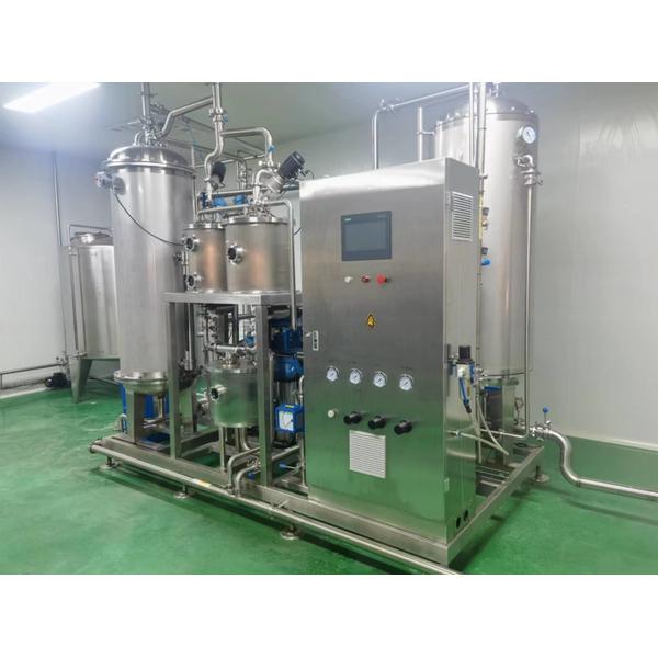 CO2 Gas Carbonated Drinks Mixer in 2150*1700*2300 Size for Beverage Manufacturing