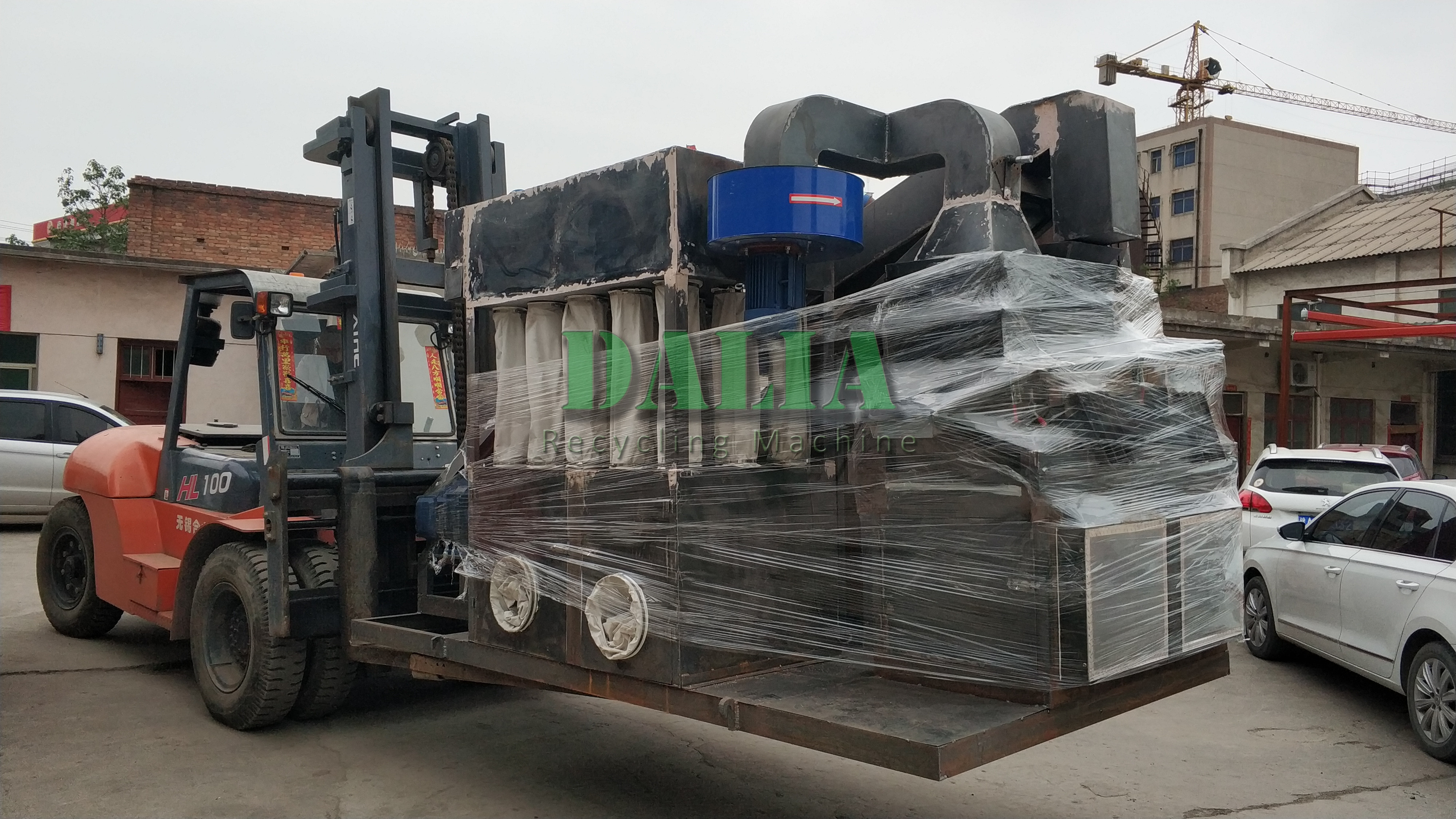 Copper Separator Machine 0.1 - 20mm Processed Wire Dia