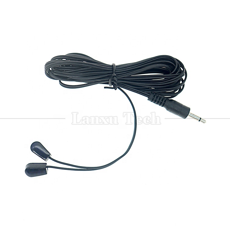 Splitter 3.5mm Audio Jack Infrared Remote Mi Emitter IR Transmitter Receiver Extender Cable for TV