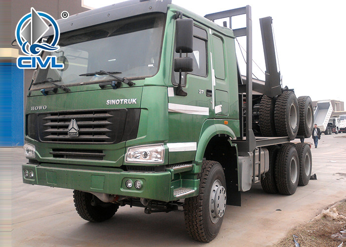 SINOTRUK HOWO 50 Ton 6x4 Logging Truck Log Carrier Truck Engine 290/336/371/380/420hp