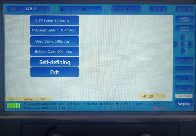 10" Touch LCD TDR Cable Fault Locator 65km Automatic Distance Measurement