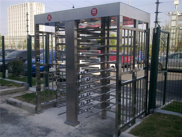 Indoor / Outdoor Security Turnstile Gate , 110V / 220V Turnstile Entrance Gates