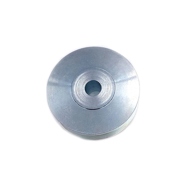 Vertical Lathe CNC Turning Galvanized Sheave Carbon Steel 45# Mechanical pulley