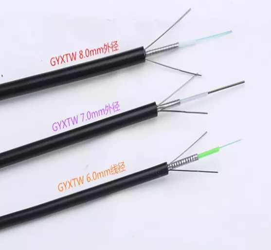 4 Cores Unitube Light Armored GYXTW Aerial Fiber Optic Cable