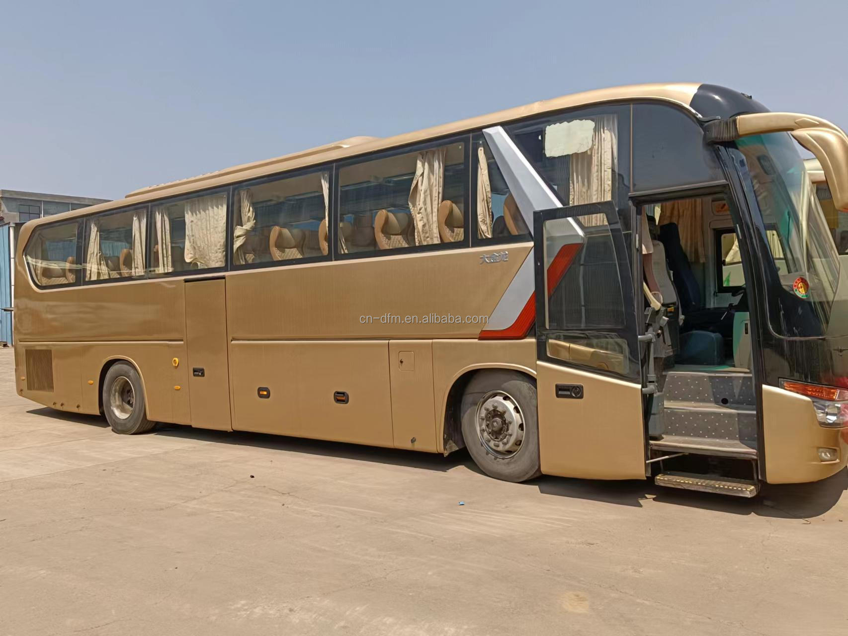 57 Seats Bus with 6-8L Engine Capacity Good Condition Left Hand Driver Steering
