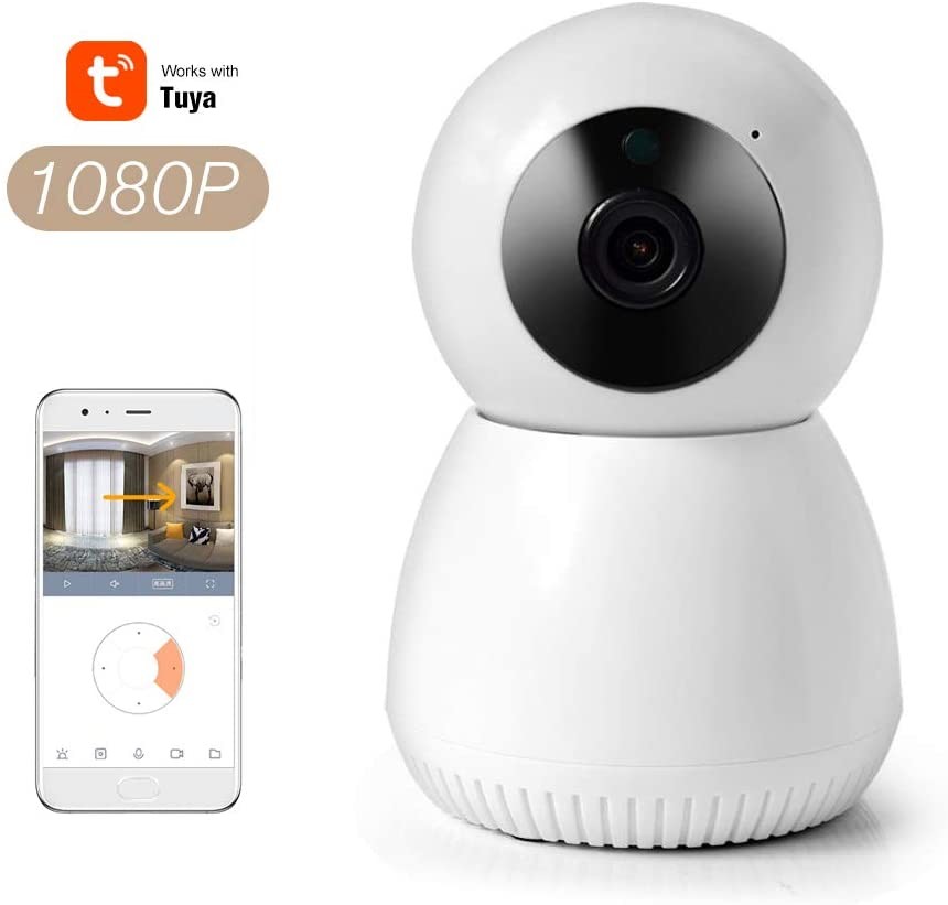 Tuya Wireless Smart Surveillance Camera 720P Wifi Smart Baby Room Camera