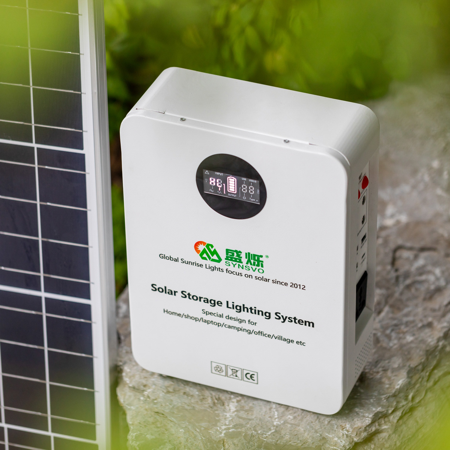 Monocrystalline Portable Solar Generators And 22*30cm 155W/300W