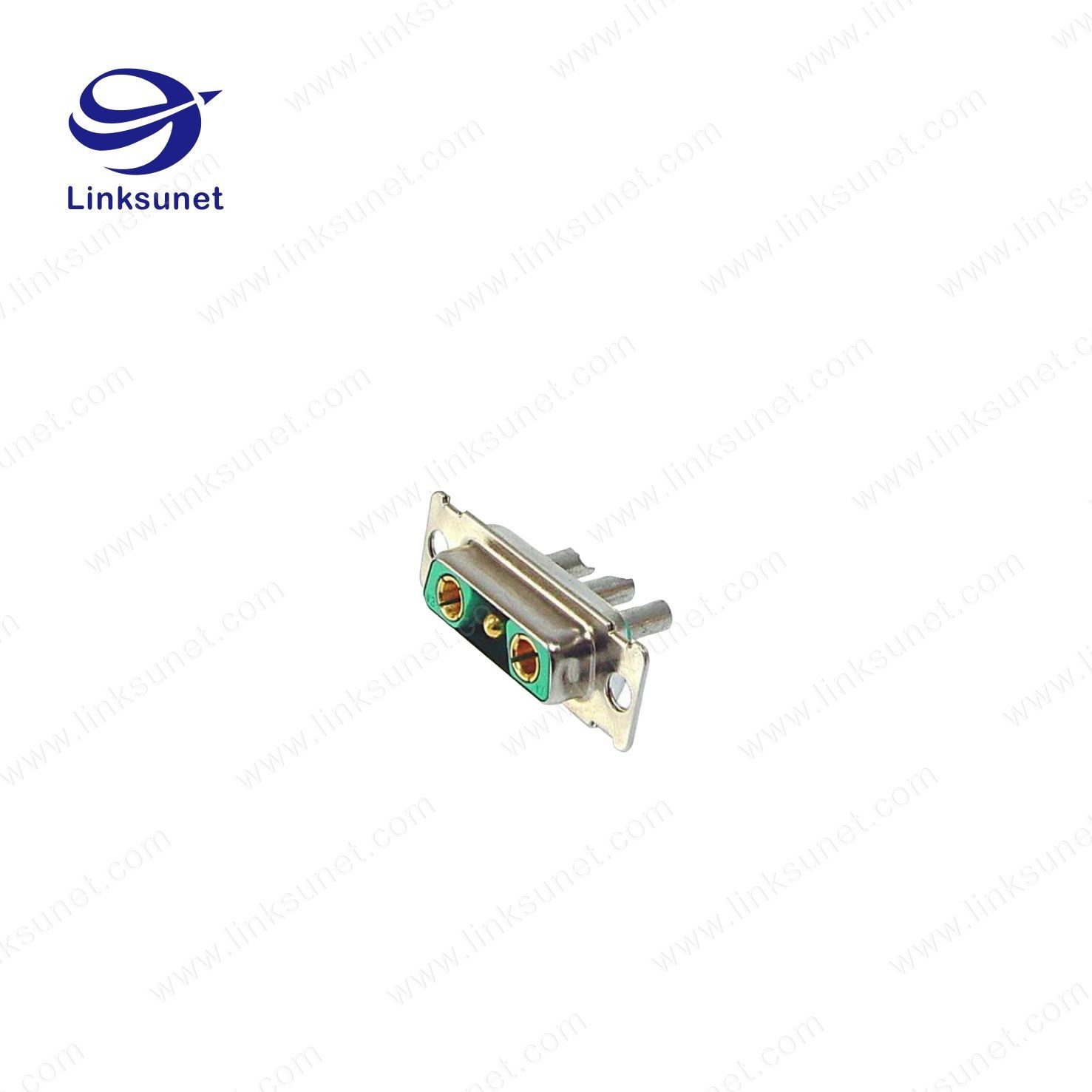 Large Current Combo Soldering Wiring Harness 3W3 2F - 1M FMK2G D Shaped Connector