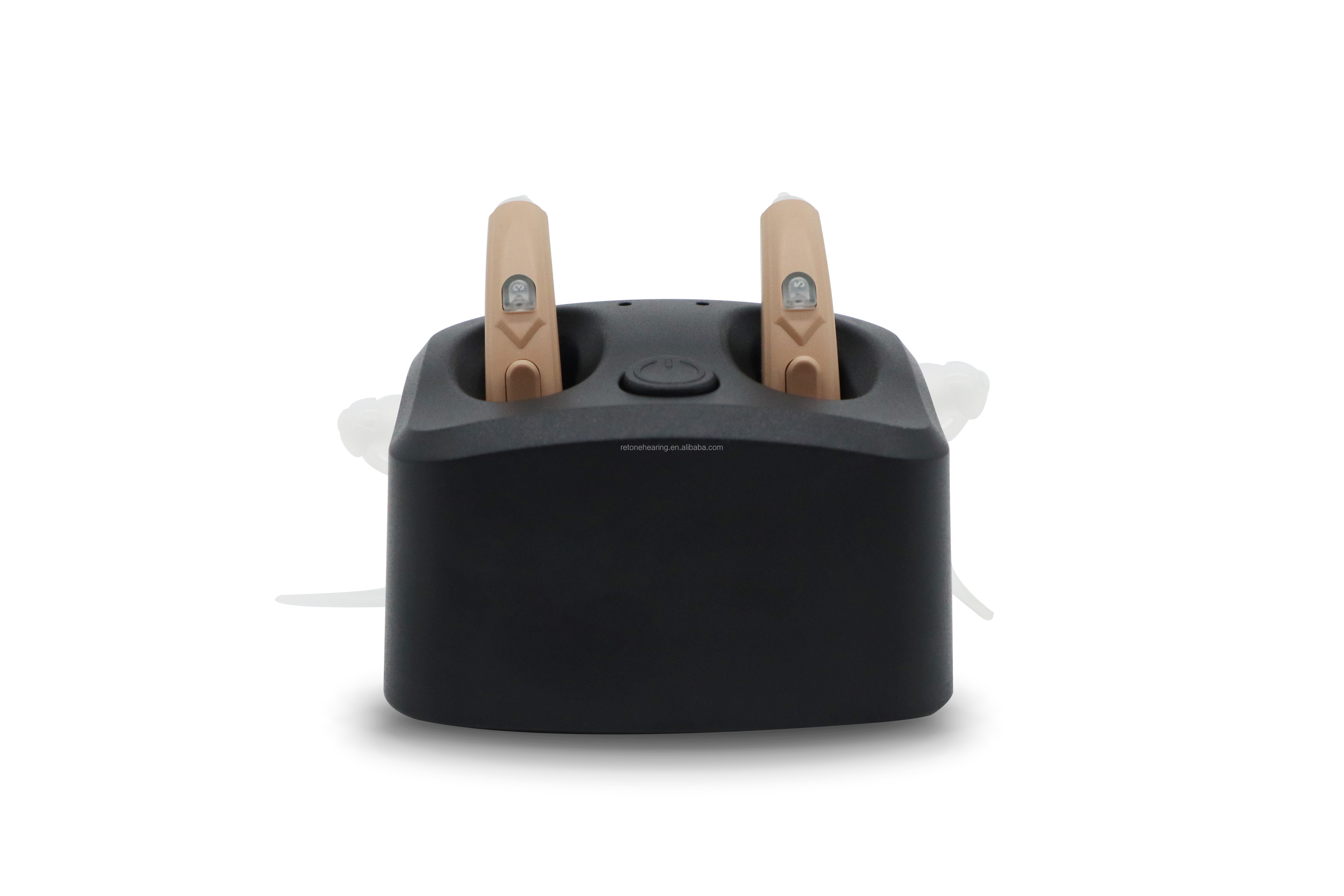 Ergonomically Rechargeable Hearing Aids Noise Cancelling For Seniors