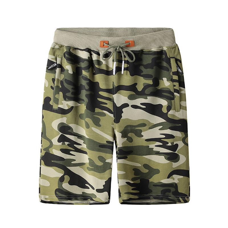 2022 Summer Men's new lightweight breathable Camo beach pants