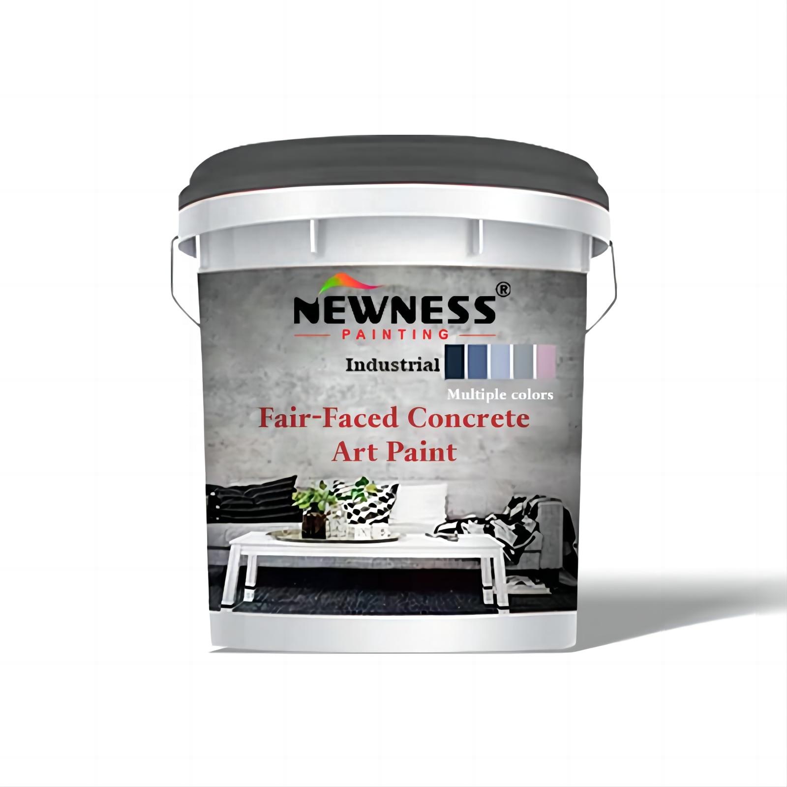 Long-Lasting Micro Cement Wall Paint with CAS No. 24969-06-0 Base on Color Chart