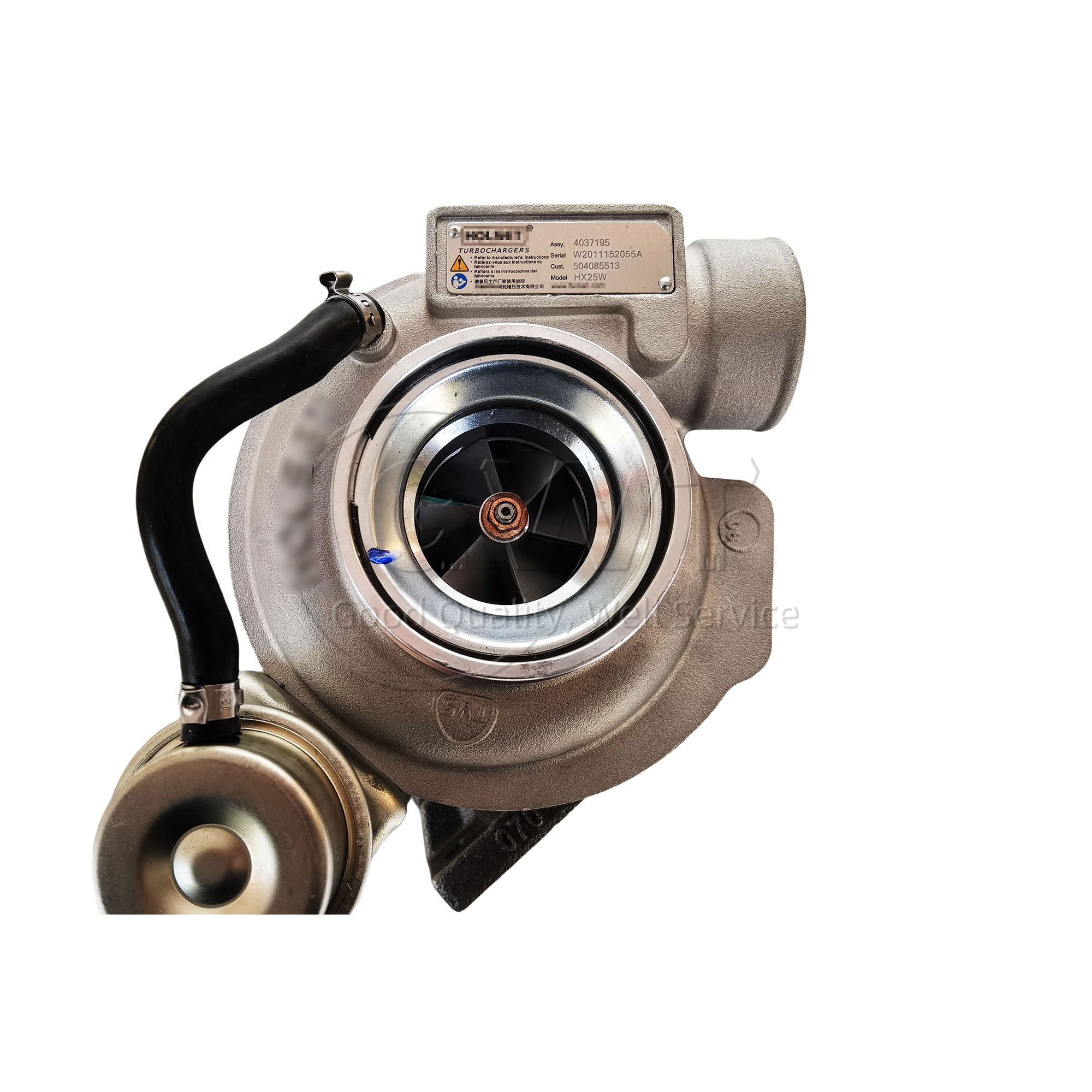504085513 4037196 4033387 CUMMINS Turbochargers For HX25W FIAT 4CYL 2V TC