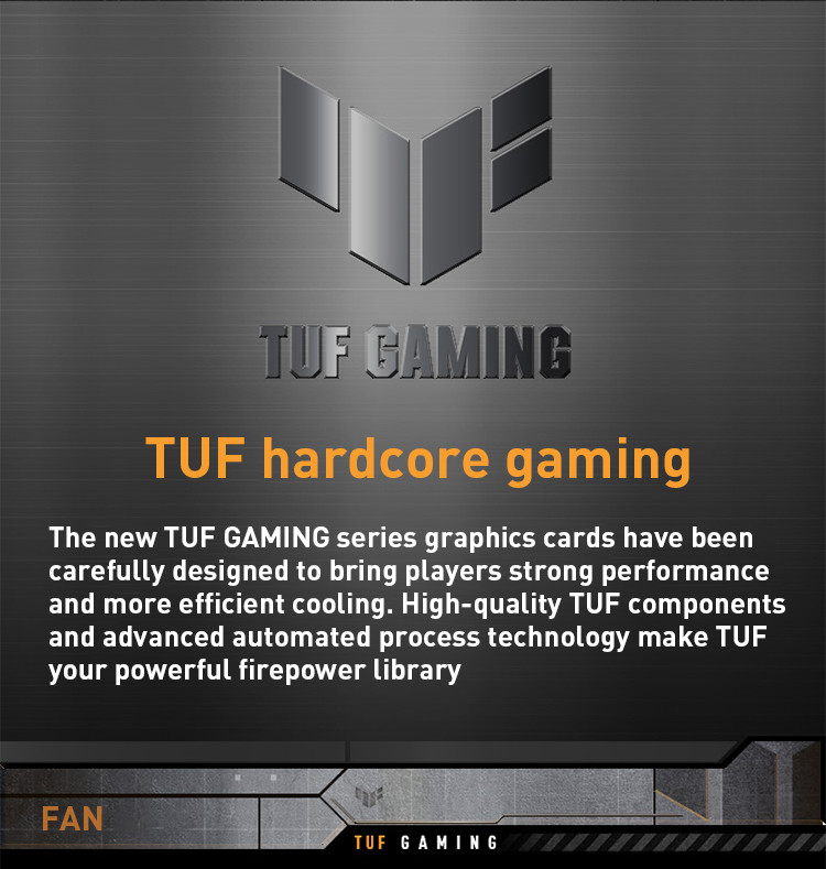Geforce RX 6500XT Gaming Graphics Card 4G GDDR6 PCI Express 4.0x16 TUF-RX6500XT-O4G-GAMING