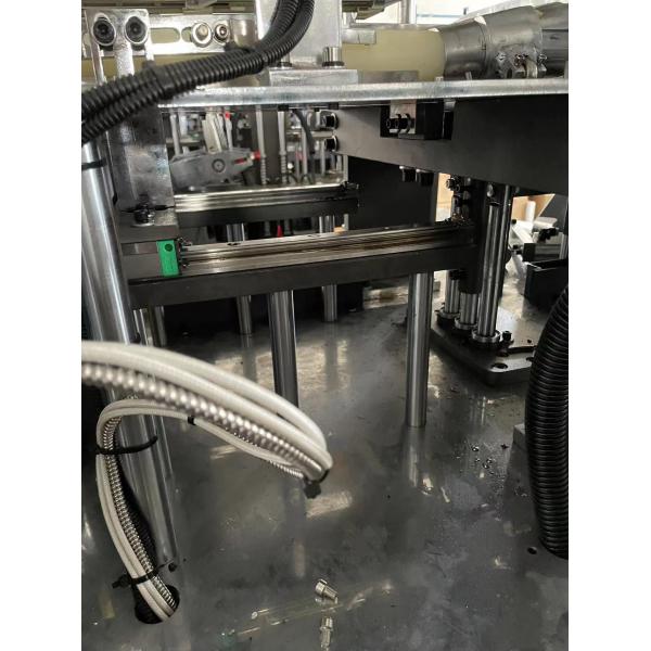 Paper Folding Processing Type Fully Automatic High Speed Paper Cup Forming Machine with Copper Bar Cup Boned Way